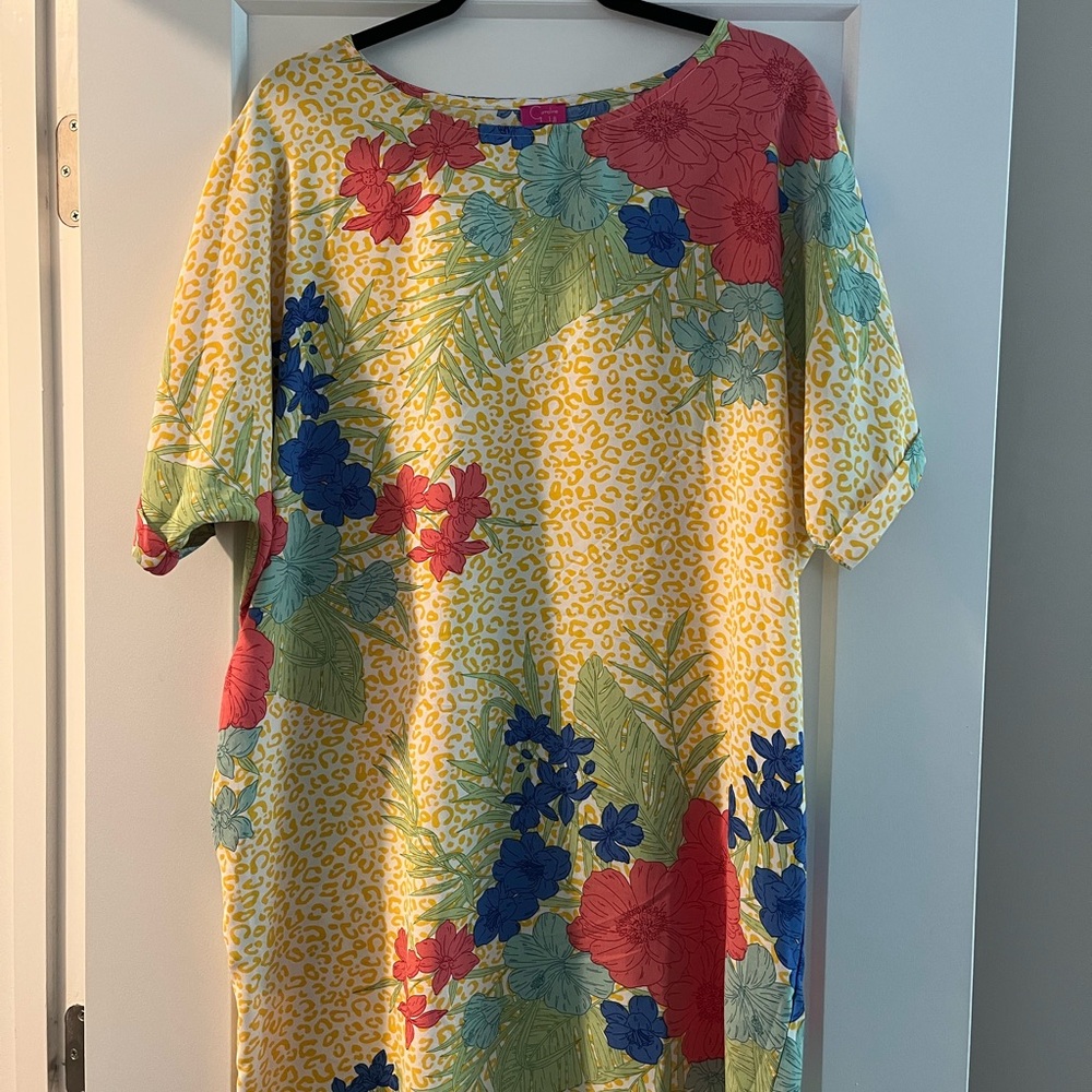 Floral Yellow Dress